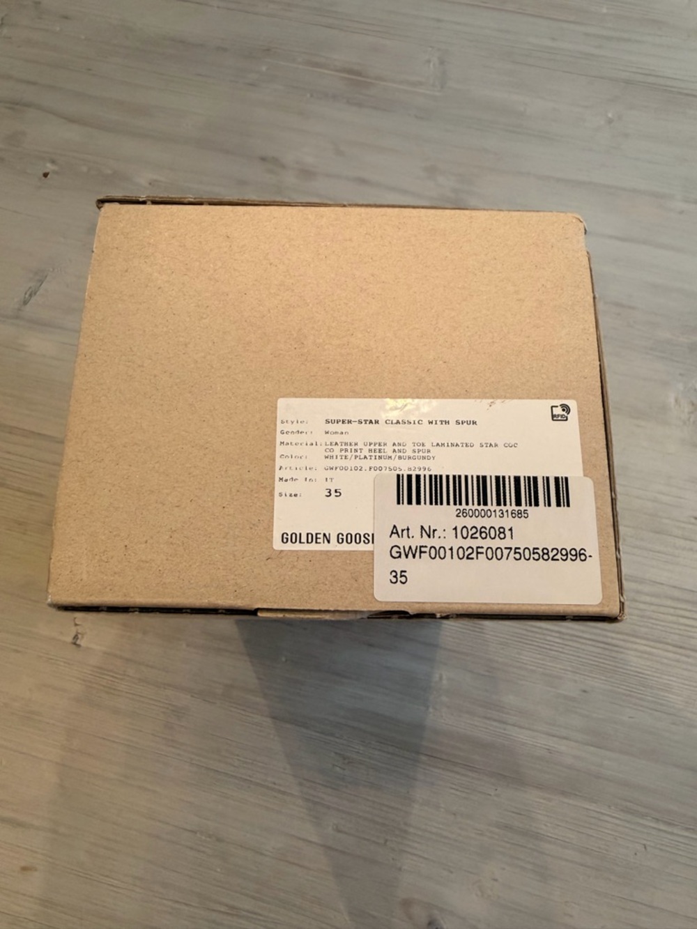 Golden Goose Superstar classic with spur - Picture 10 of 11